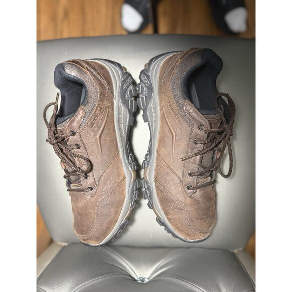 Merrell Moab Adventure Lace WP Men’s 10.5 Brown Leather Vibram Hiking Shoes main image 7